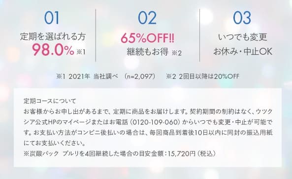 プルリ 炭酸パック 最安値